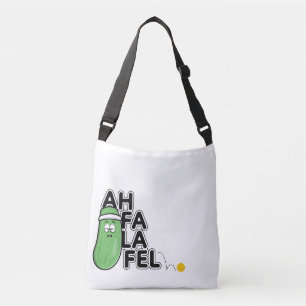 Ahfalafel Pickleball Cross Body Tote Bag