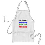 Ahhhh retirement fishing today.... adult apron Ahhhh retirement fishing today.... adult apron