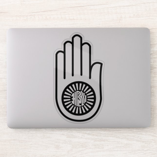 Ahimsa Sticker (Computer)