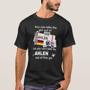 Ahlen Boarding Pass Ahlen Girl Ahlen T-Shirt