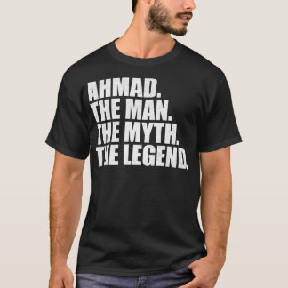AhmadAhmad Name Ahmad given name T-Shirt