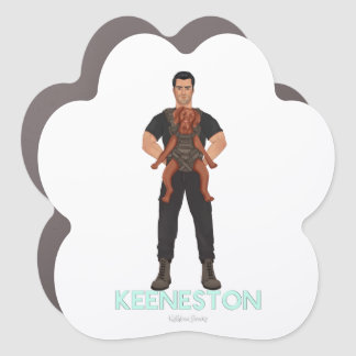 Ahmed and Nemi Car Magnet