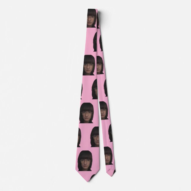 Ahmet Hands Beautiful Pink Tie For Love (Front)
