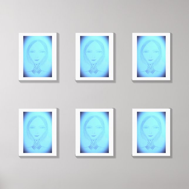 Ahna Canvas Photo Tile (Front Set)