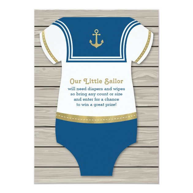 Ahoy Baby Shower Invitation, Sailor, Nautical Card