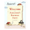 Ahoy Bird Pirate Theme Birthday Welcome