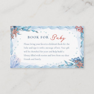 Ahoy It’s a Boy! Nautical Book for Baby Enclosure Card