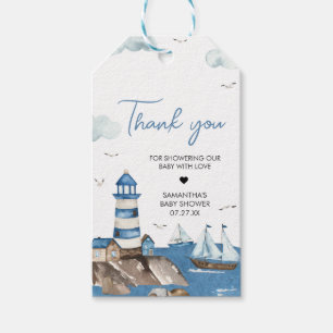 Ahoy It’s A Boy Nautical Favor Tags