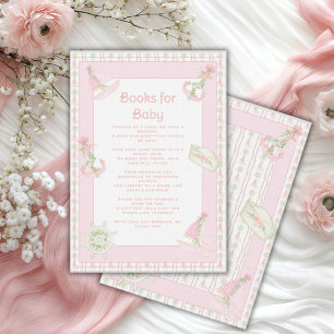 Ahoy It’s a Girl Nautical Books for Baby Enclosure Card