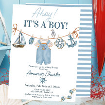 Ahoy It's a Boy Baby Shower
