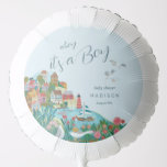 Ahoy it&#39;s a boy baby shower party balloon