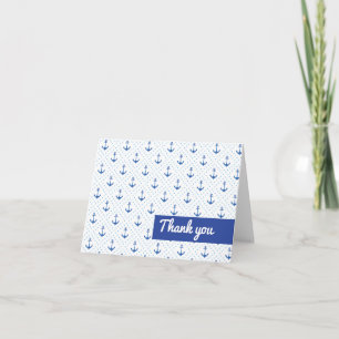 Ahoy It's a Boy Baby Shower Thank You