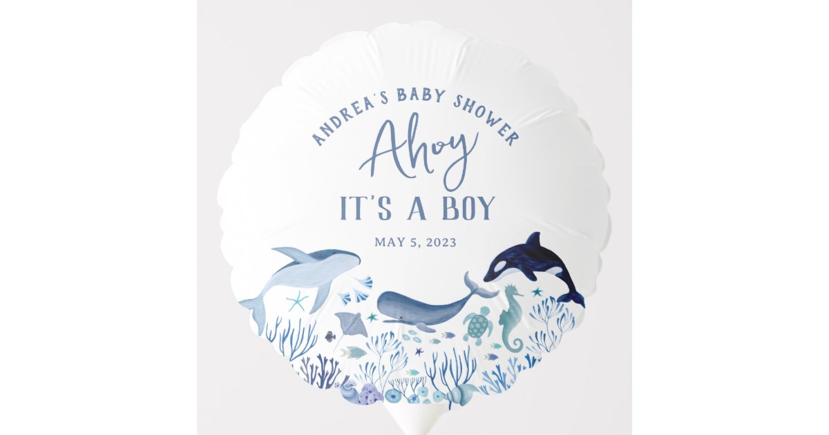 Baby Loren Boys Navy Blue Ahoy Sailor Sun Bubble main image 1