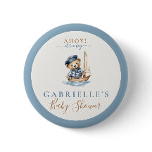 Ahoy it's a Boy! Minimalist Nautical Baby Shower