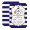Ahoy it's a Boy! Nautical Baby Shower Invitation