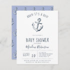 Ahoy! It's a Boy! Nautical Baby Shower Invitation