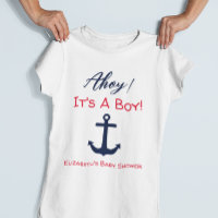 Ahoy It's A Boy! Nautical Baby Shower