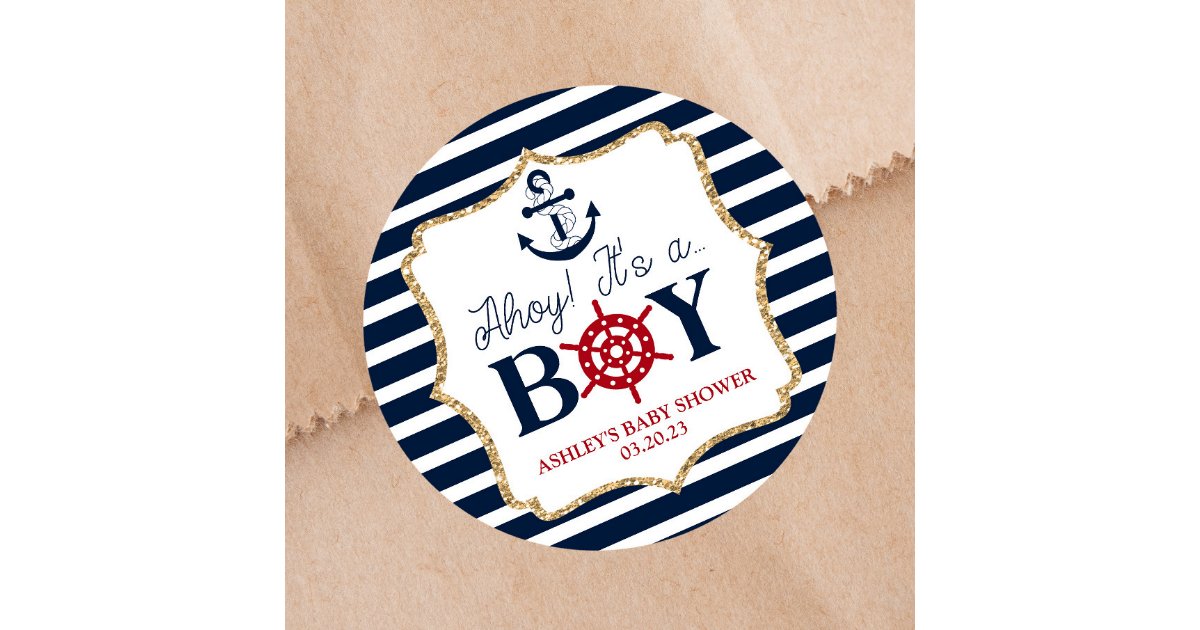 Baby Loren Boys Navy Blue Ahoy Sailor Sun Bubble