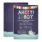 Ahoy It's A Boy Shower Invitation Ocean Nautical