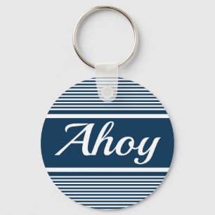 Ahoy Keychain