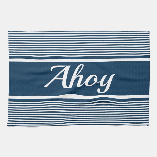 Ahoy Kitchen Towel (Horizontal)