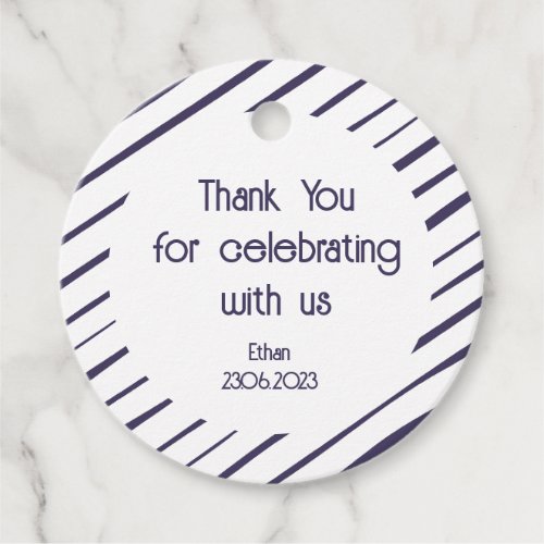 Ahoy mate Nautical kids birthday thank you Favor Tags