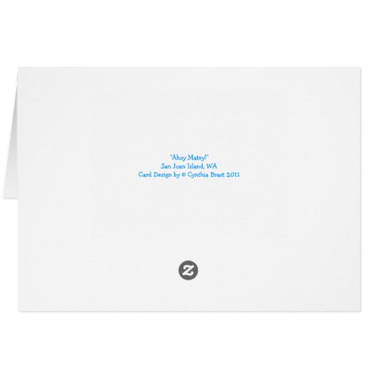 Ahoy Matey (Back Horizontal)