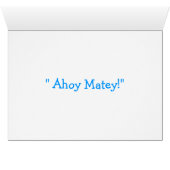 Ahoy Matey Cards (Inside Horizontal (Bottom))