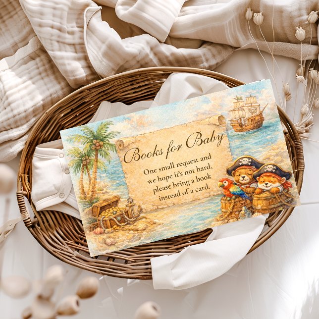 Ahoy Matey Storybook Pirates Books for Baby Enclosure Card (Creator Uploaded)