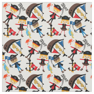Ahoy Pirates Fabric