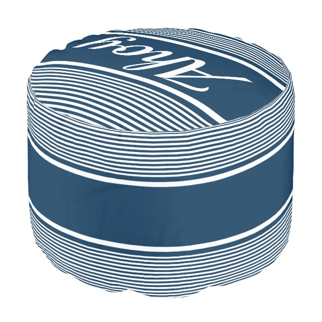 Ahoy Pouf (Angled Front)