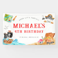 Ahoy Shipmates Treasure Hunt Ship Pirate Birthday