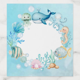 Ahoy! Under the Sea Baby Shower Envelope Liner