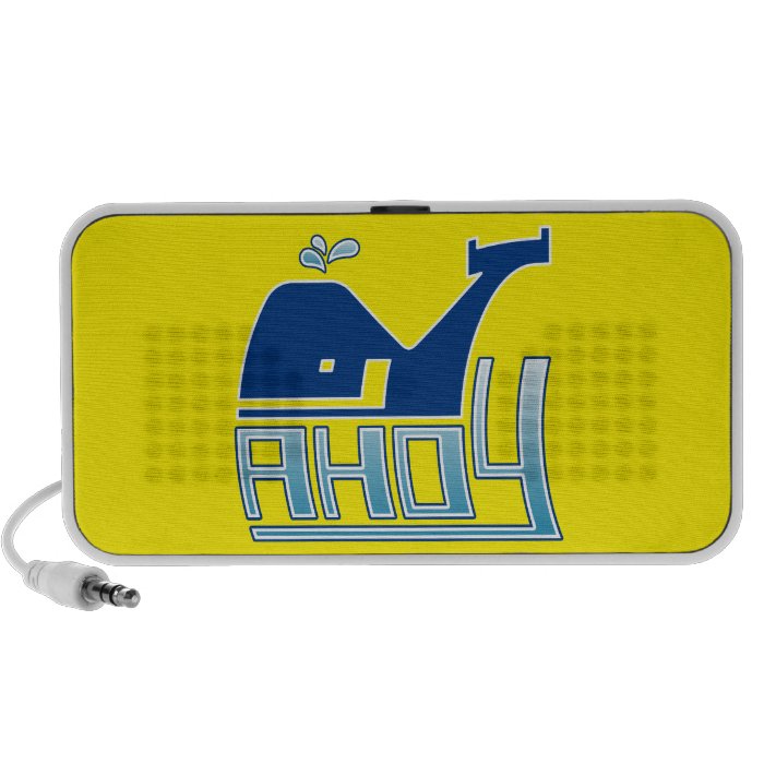 Ahoy Whale Doodle Speaker