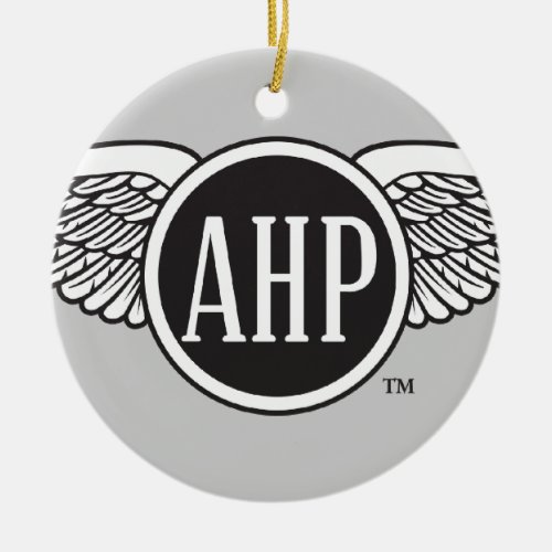 AHP Wings _ BW Ceramic Ornament