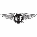 AHP Wings - B&W Statuette<br><div class="desc">Alpha Eta Rho: International Aviation Fraternity</div>