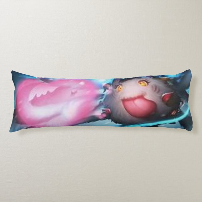 ahri poro body pillow (Front)
