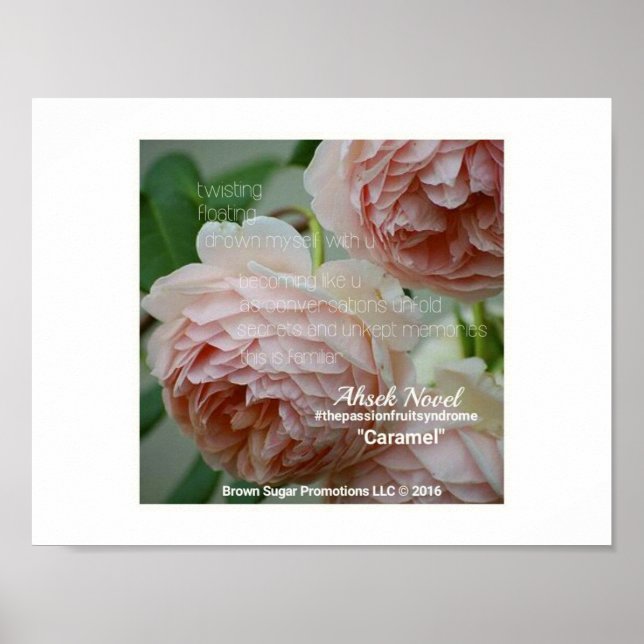 Ahsek Novel Caramel Poem by Ahsek Novel Poster (Front)