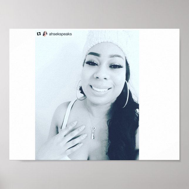 AhsekSpeaks Regram Poster (Front)