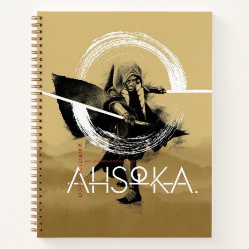 Ahsoka Dual Lightsaber Illlustration Notebook