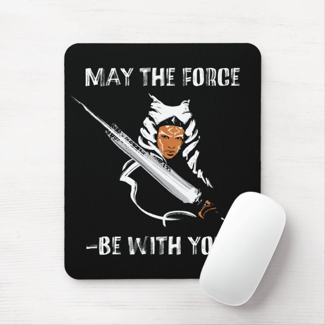 Ahsoka - May The Force Be With You Mouse Pad (With Mouse)