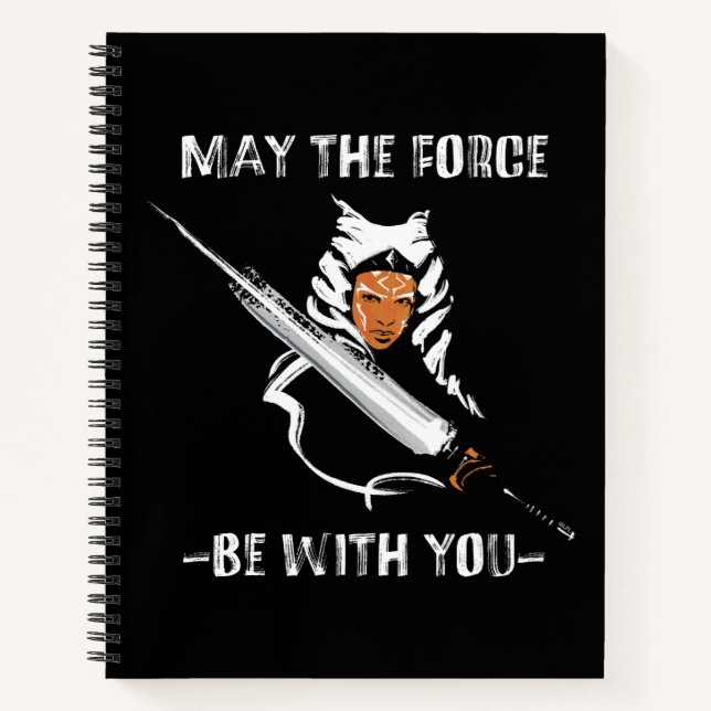 Ahsoka - May The Force Be With You Notebook (Front)