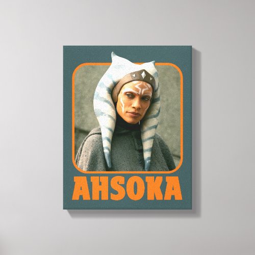 Ahsoka Tano Character Badge Canvas Print