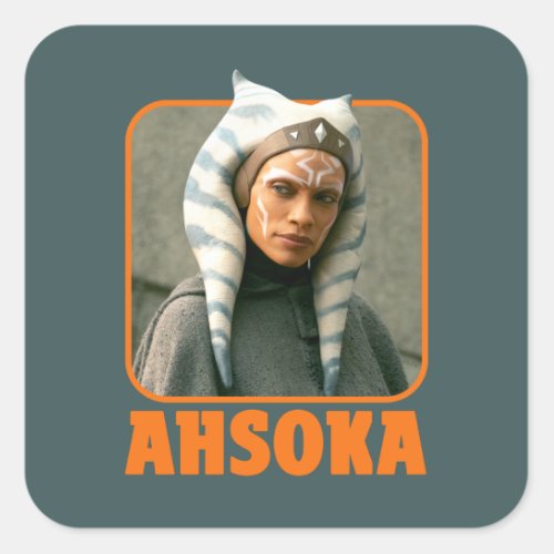 Ahsoka Tano Character Badge Square Sticker