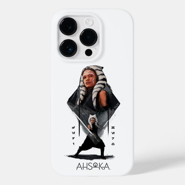Ahsoka Tano Character Illustration Case-Mate iPhone Case (Back)