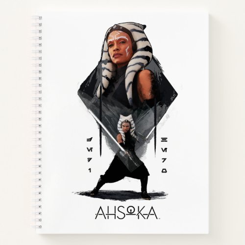 Ahsoka Tano Character Illustration Notebook
