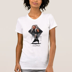 Ahsoka Tano Character Illustration T-Shirt