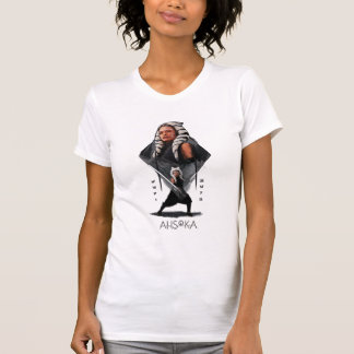 Ahsoka Tano Character Illustration T-Shirt