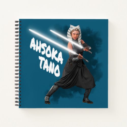 Ahsoka Tano Lightsaber Graphic Notebook