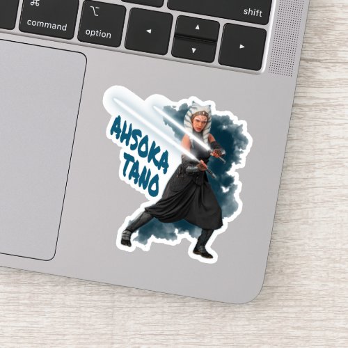 Ahsoka Tano Lightsaber Graphic Sticker